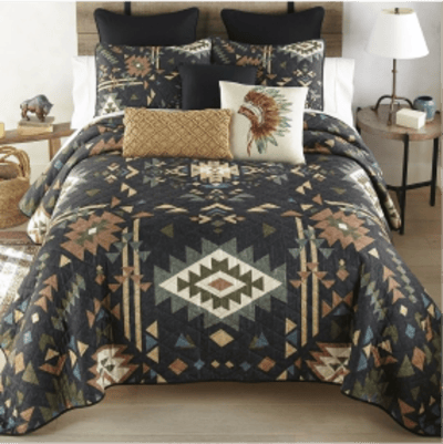 Westward Journey Quilt Bed Set - Queen