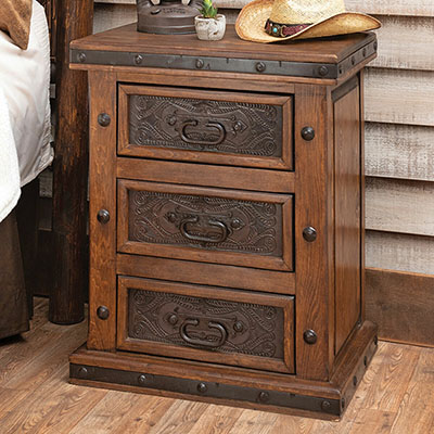 Kensington 3-Drawer Nightstand