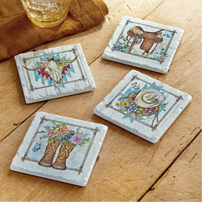 Highland Ranch Coasters - Set of 4
