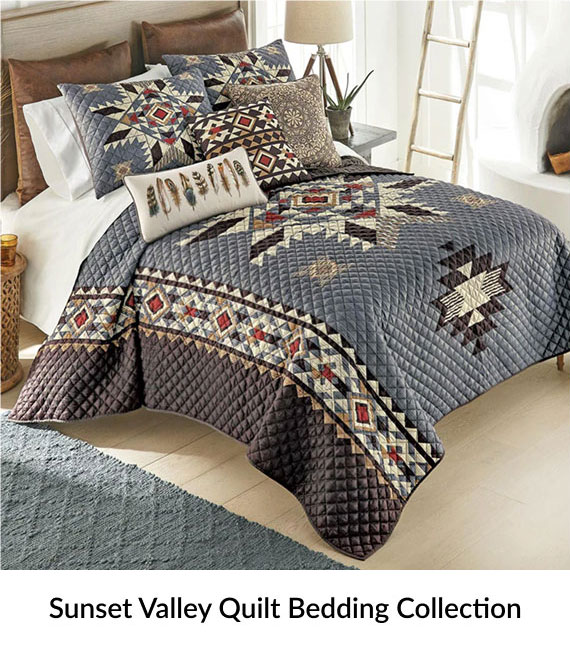 Sunset Valley Quilt Bedding Collection