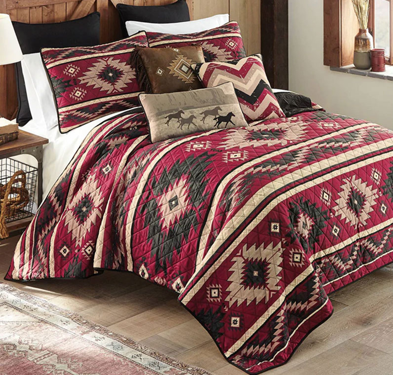 Southwestern Spirit Quilt Bedding Collection