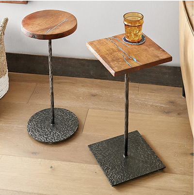 Turquoise Inlay Drink Tables