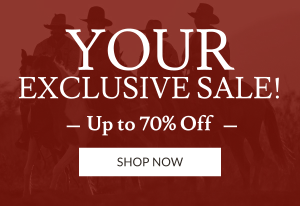 Your Exclusive Sale! | Shop Now