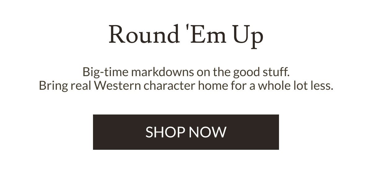 Round 'Em Up | Shop Now