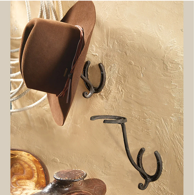 Horseshoe Cowboy Hat Rack