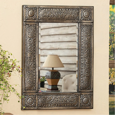 Silverthorn Scroll Wall Mirror