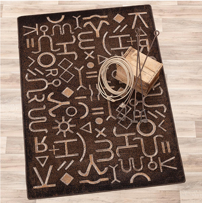 Cattle Ranch Brands Rug Collection