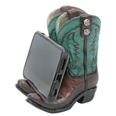 Cowboy Boots Cell Phone Holder