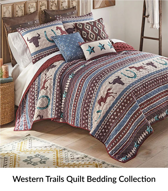 Western Trails Quilt Bedding Collection