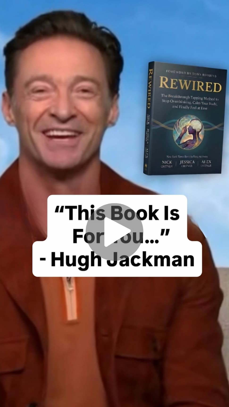 Hugh Jackman talking about REWIRED on Instagram — watch the video