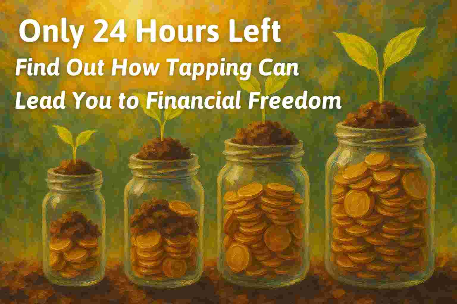 Only 24 Hours Left - Find out how tapping can lead your to financial freedom