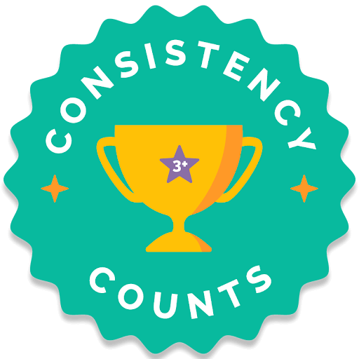 consistency counts