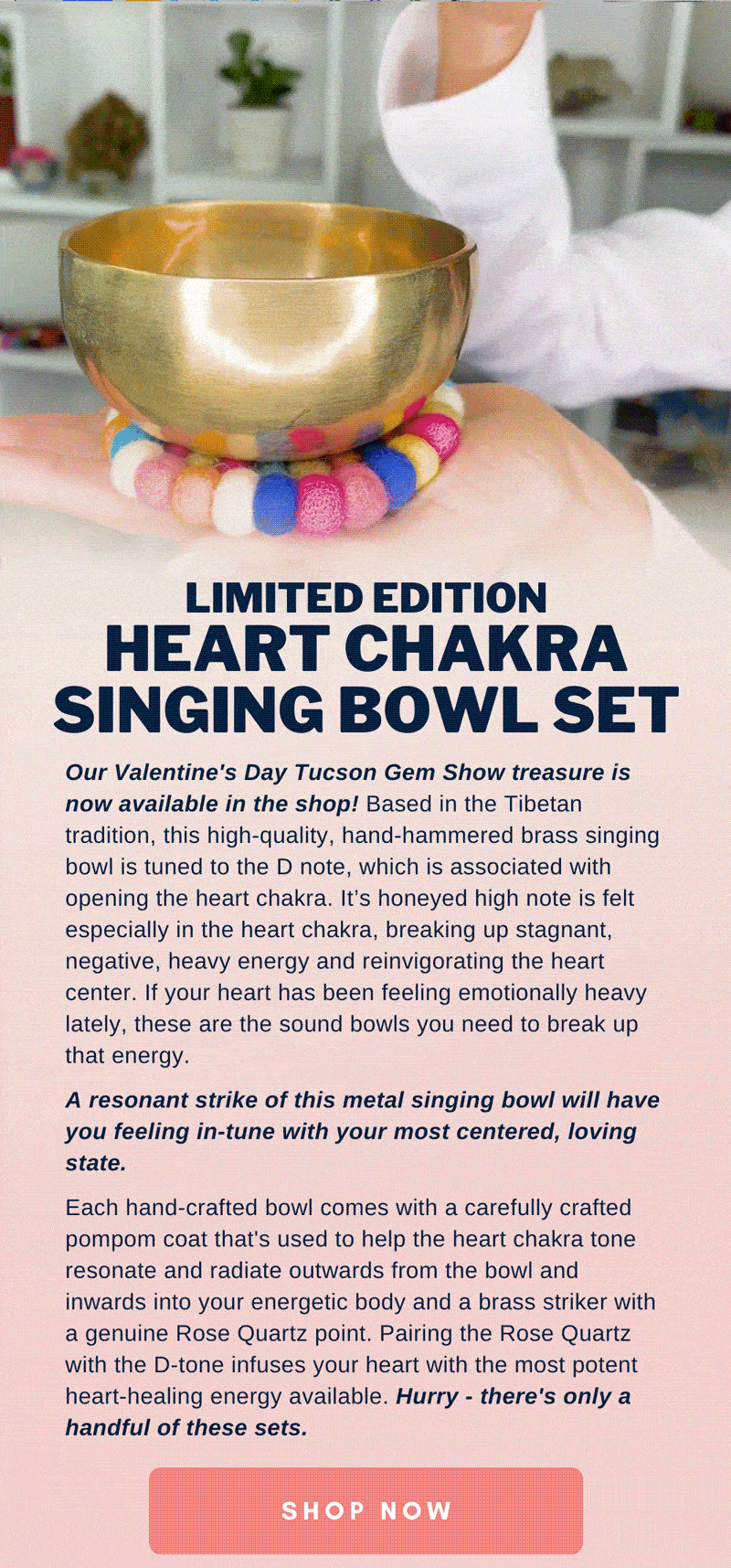 Tucson Find meet the *new* Heart Chakra Singing Bowl Energy Muse