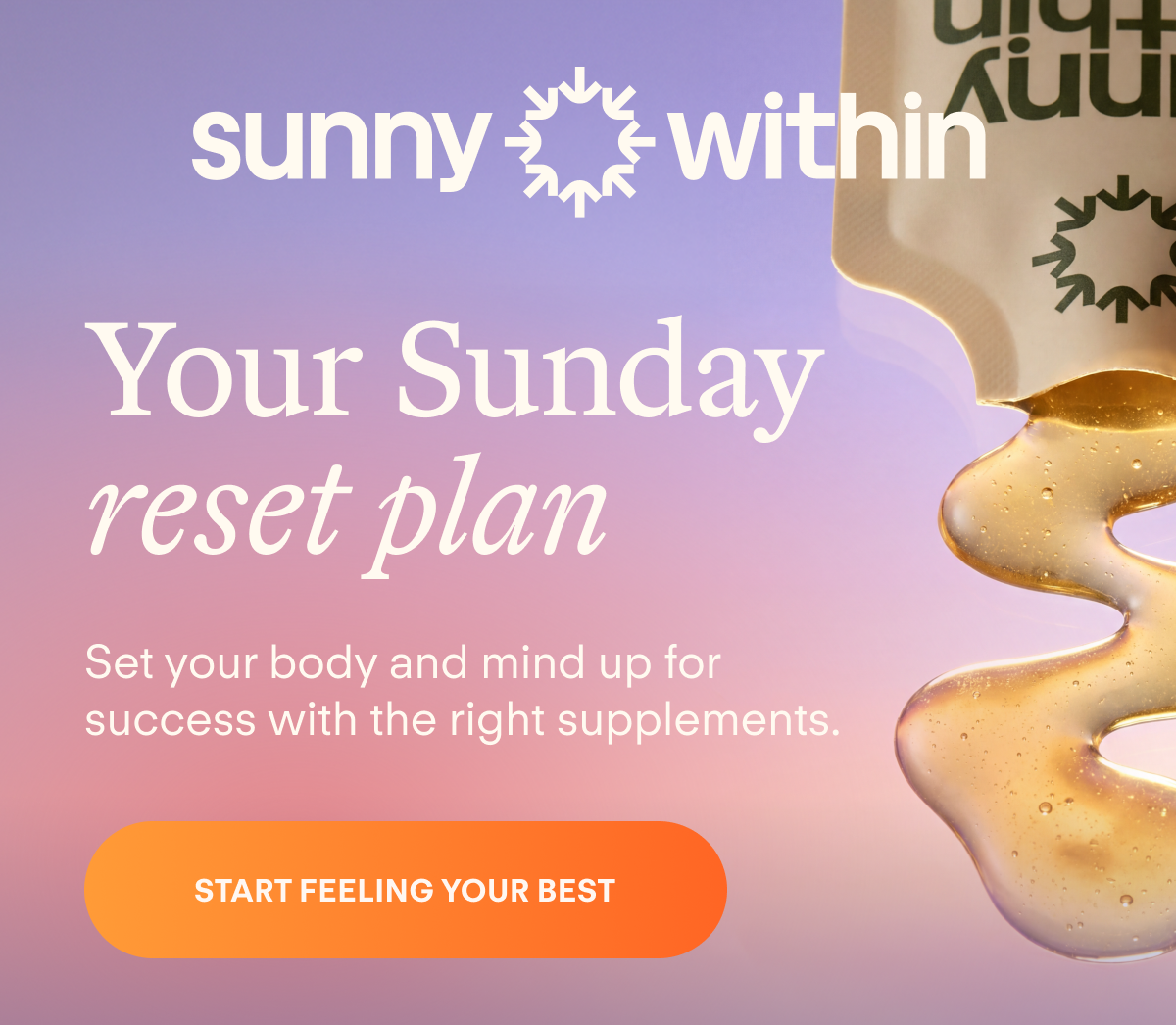 Your Sunday reset plan