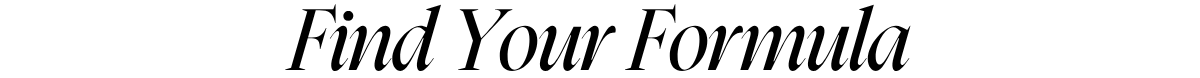 Find Your Formual