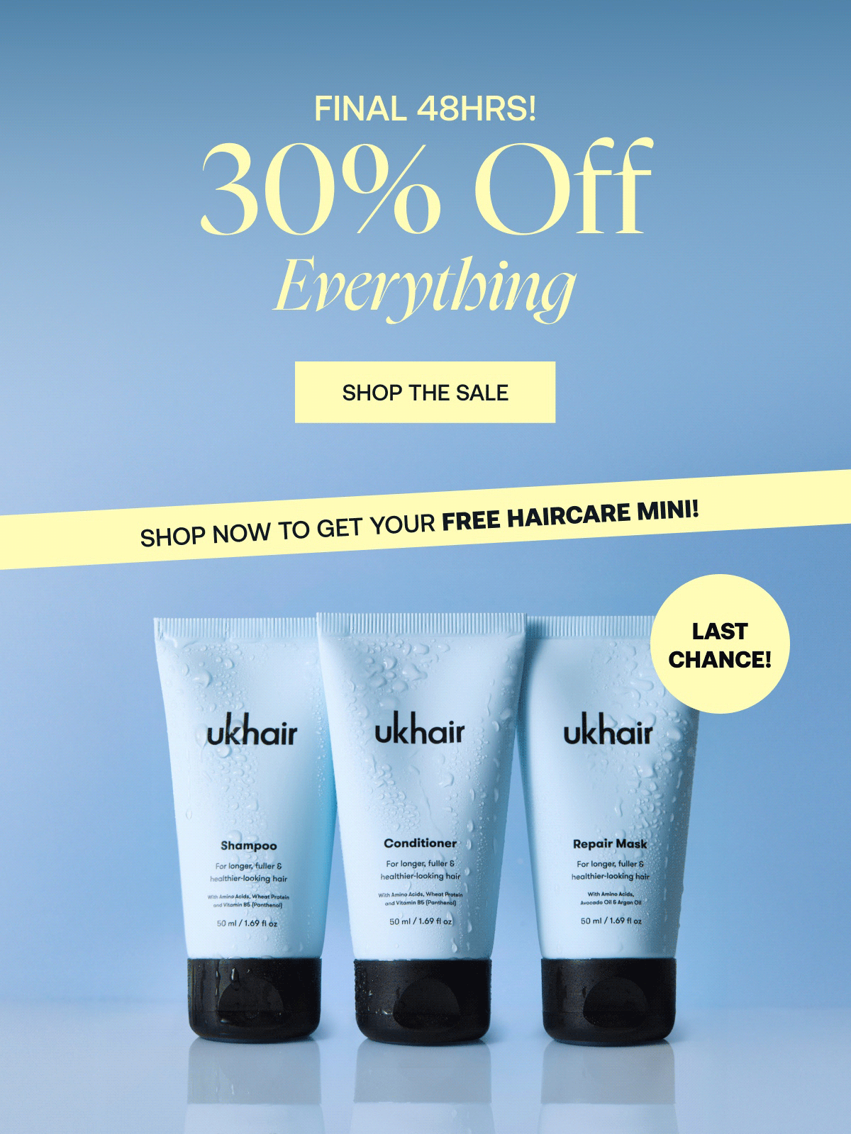 FINAL 48HRS! 30% OFF EVERYTHING  + FREEBIES!