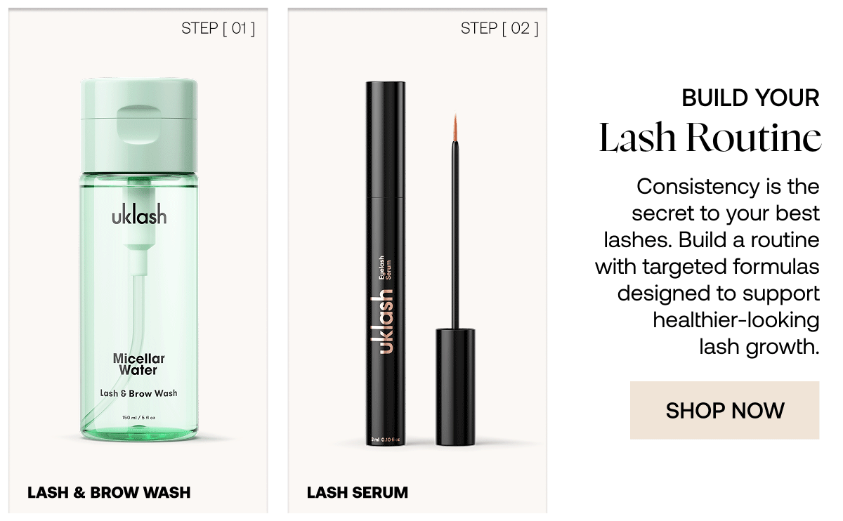 Build your lash routine 