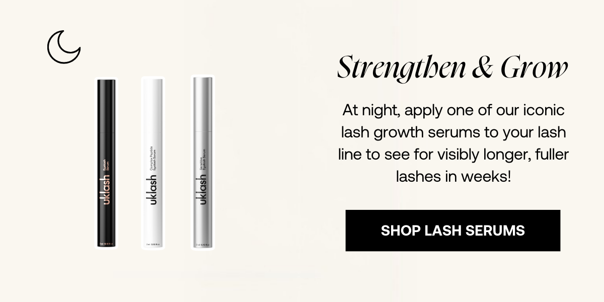 Strenghten & Grow with our lash serums