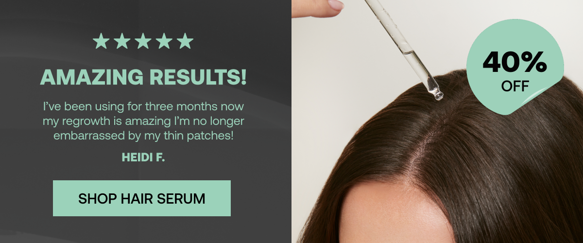 I’ve been using for three months now my regrowth is amazing I’m no longer embarrassed by my thin patches!