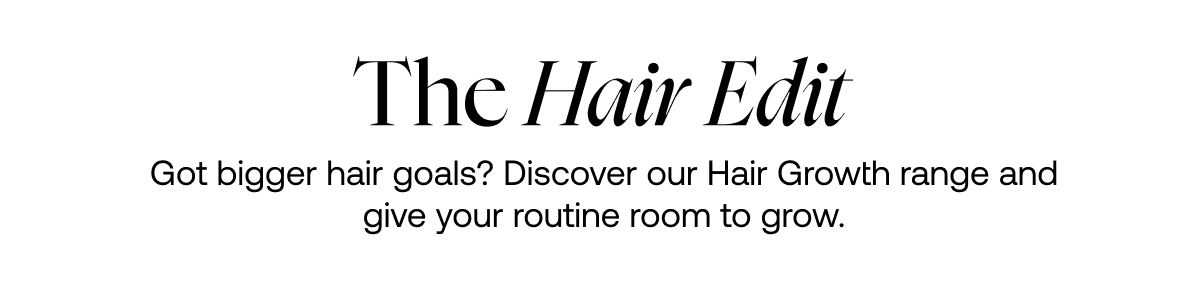 The hair edit 