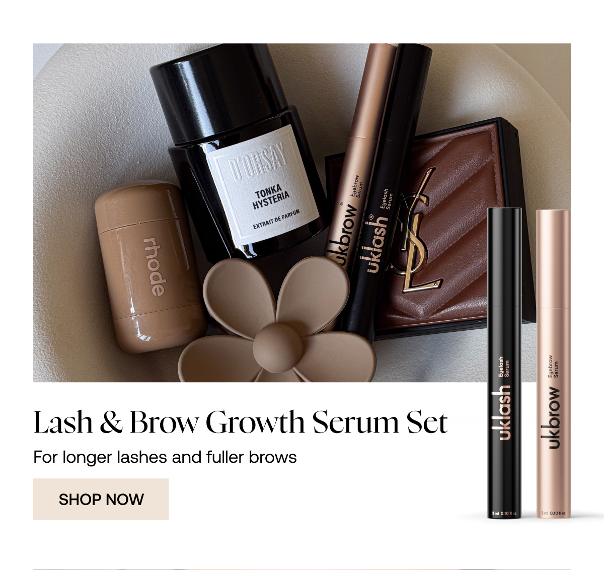 Lash Growth Serum + Eyebrow Growth Serum Set