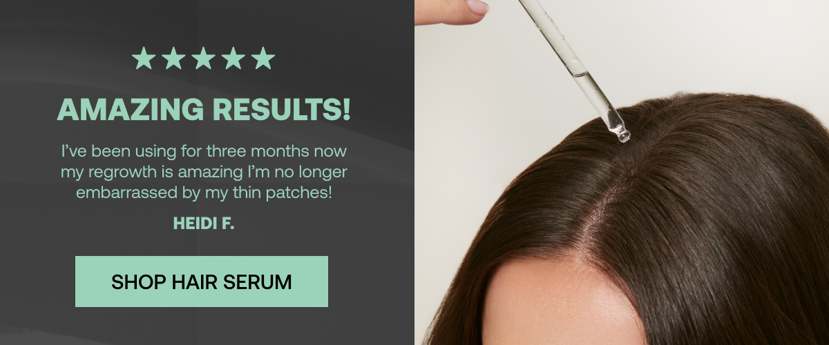 I’ve been using for three months now my regrowth is amazing I’m no longer embarrassed by my thin patches!