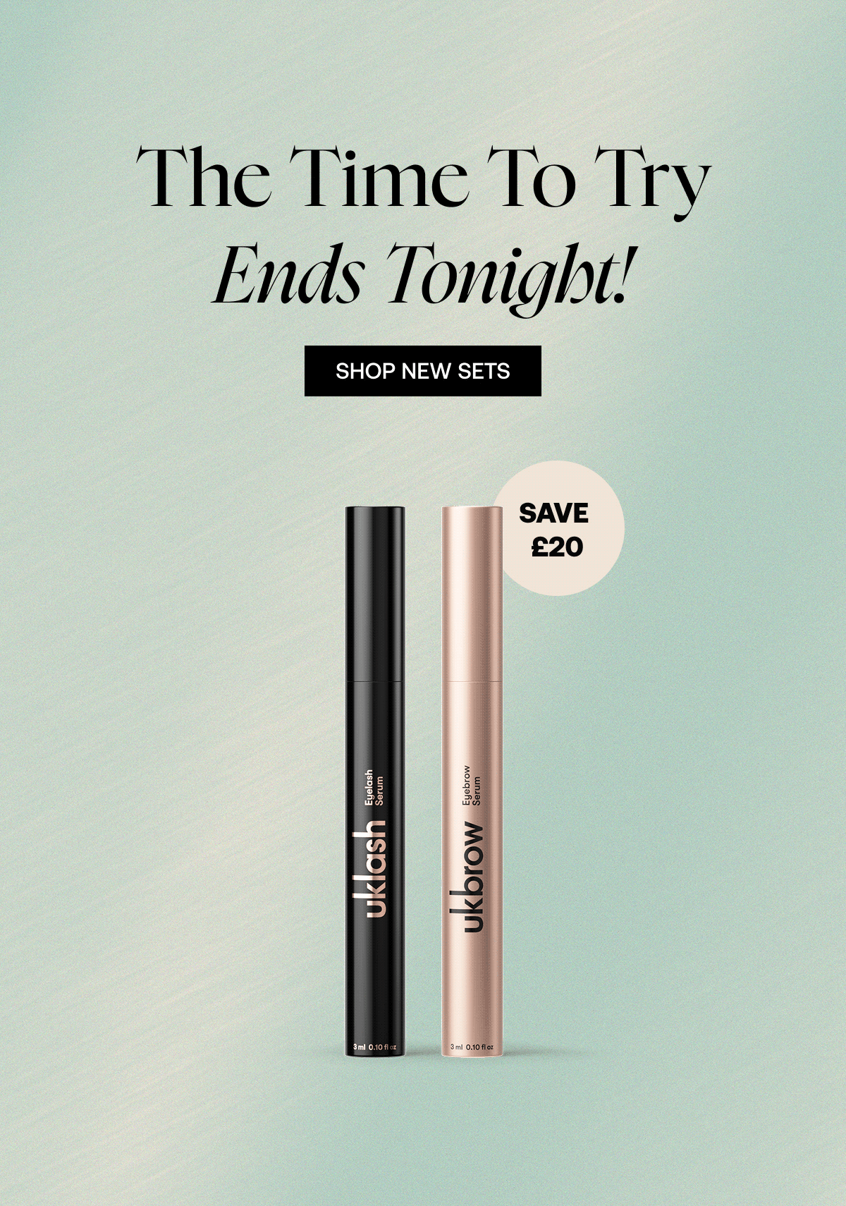 The Time To Try Ends Tonight!