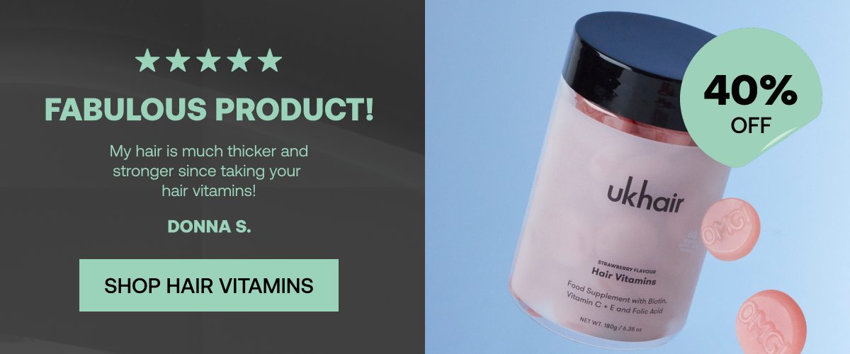 My hair is much thicker and stronger thanks to your hair vitamins