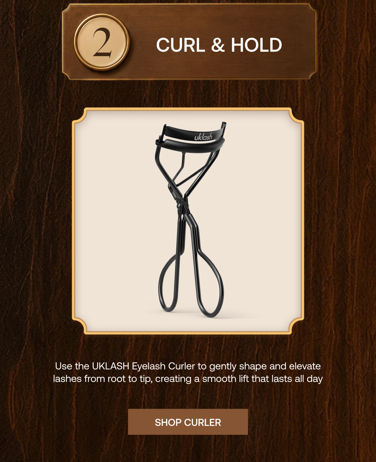Curl & Hold - Eyelash Curler