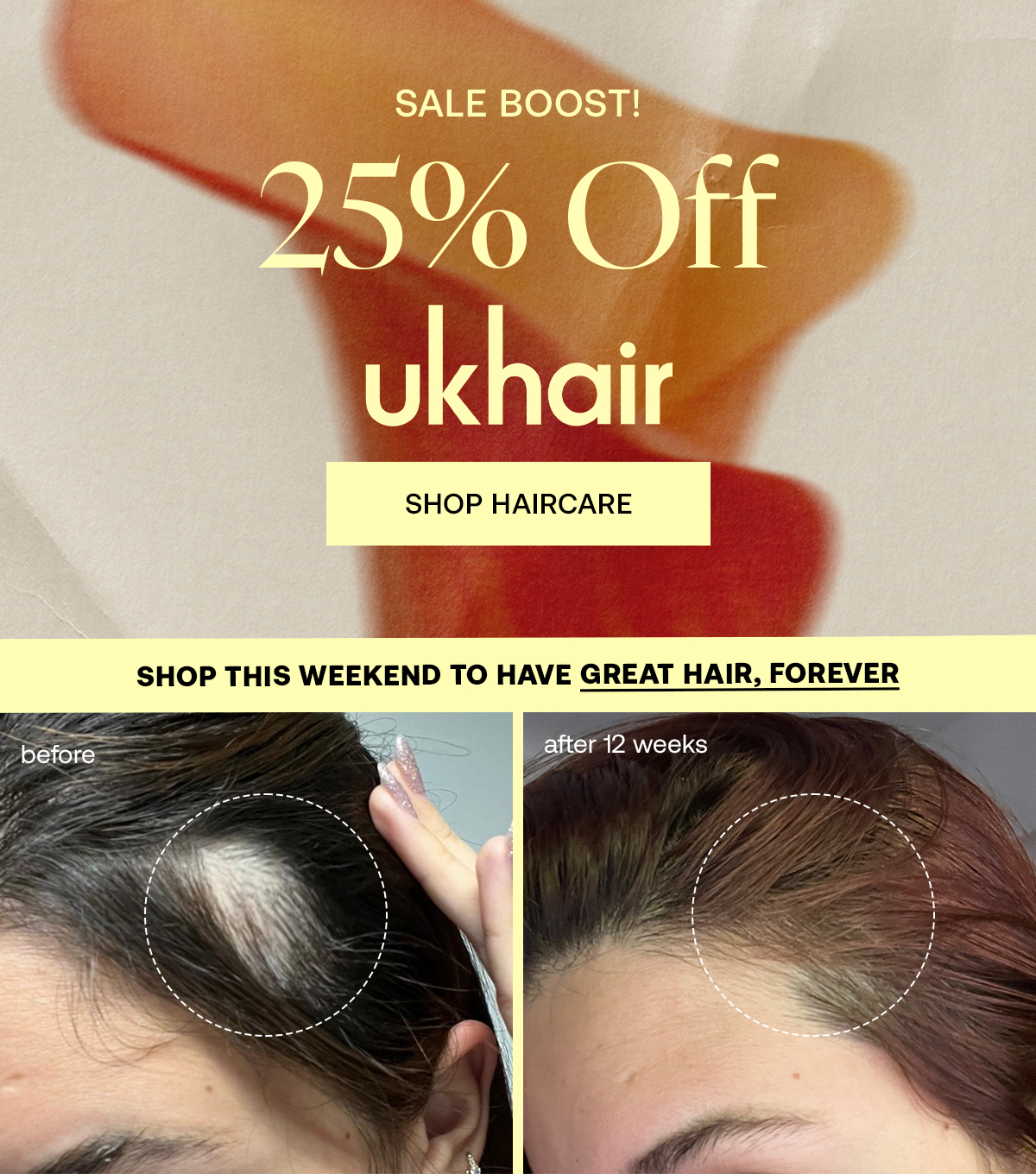 Sale Boost! 25% off UKHAIR