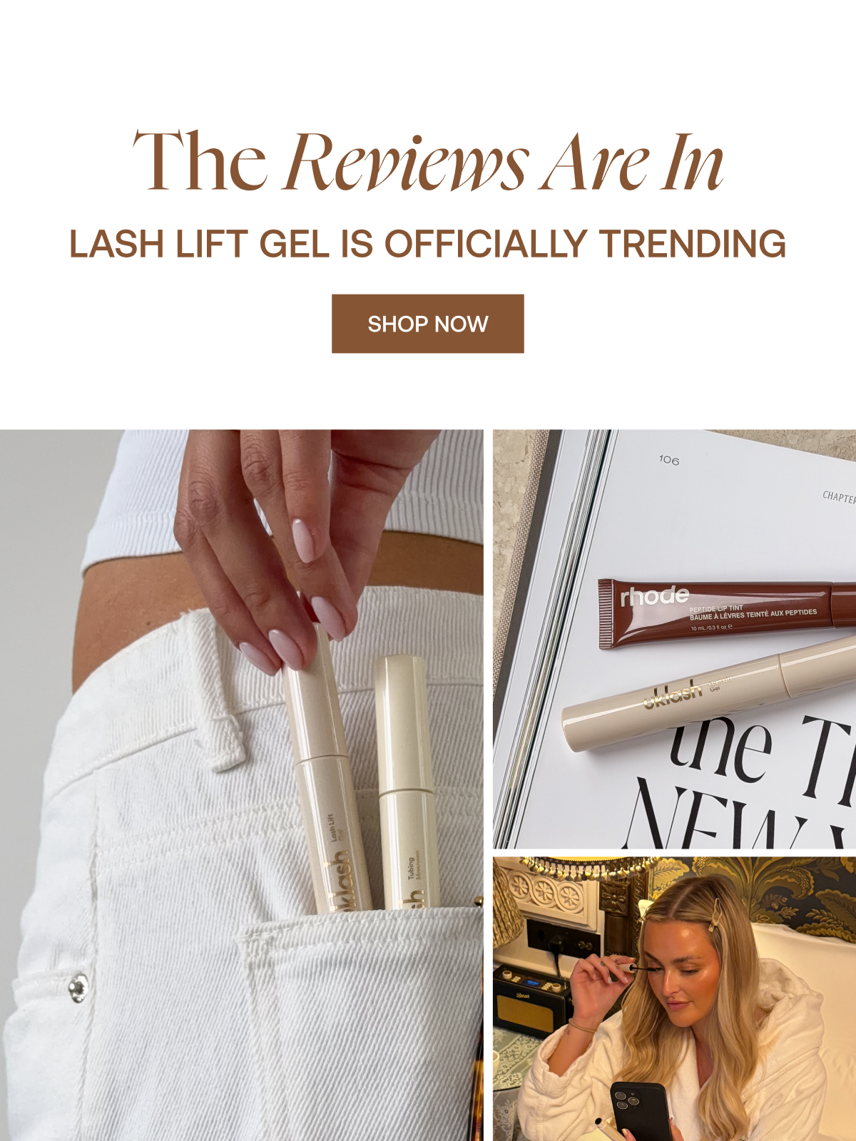 Lash Lift Gel is here 