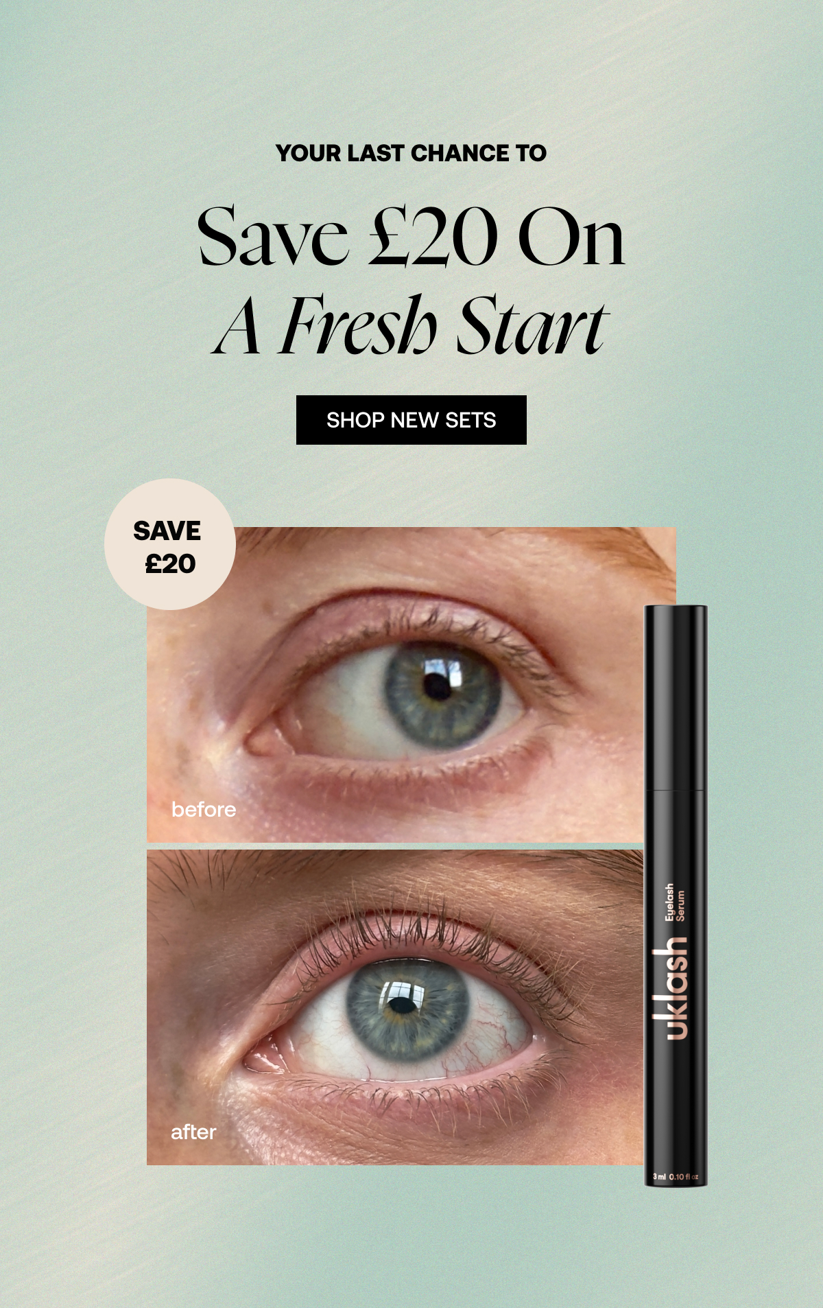 Your Last Chance To Save £20 On a Fresh Start