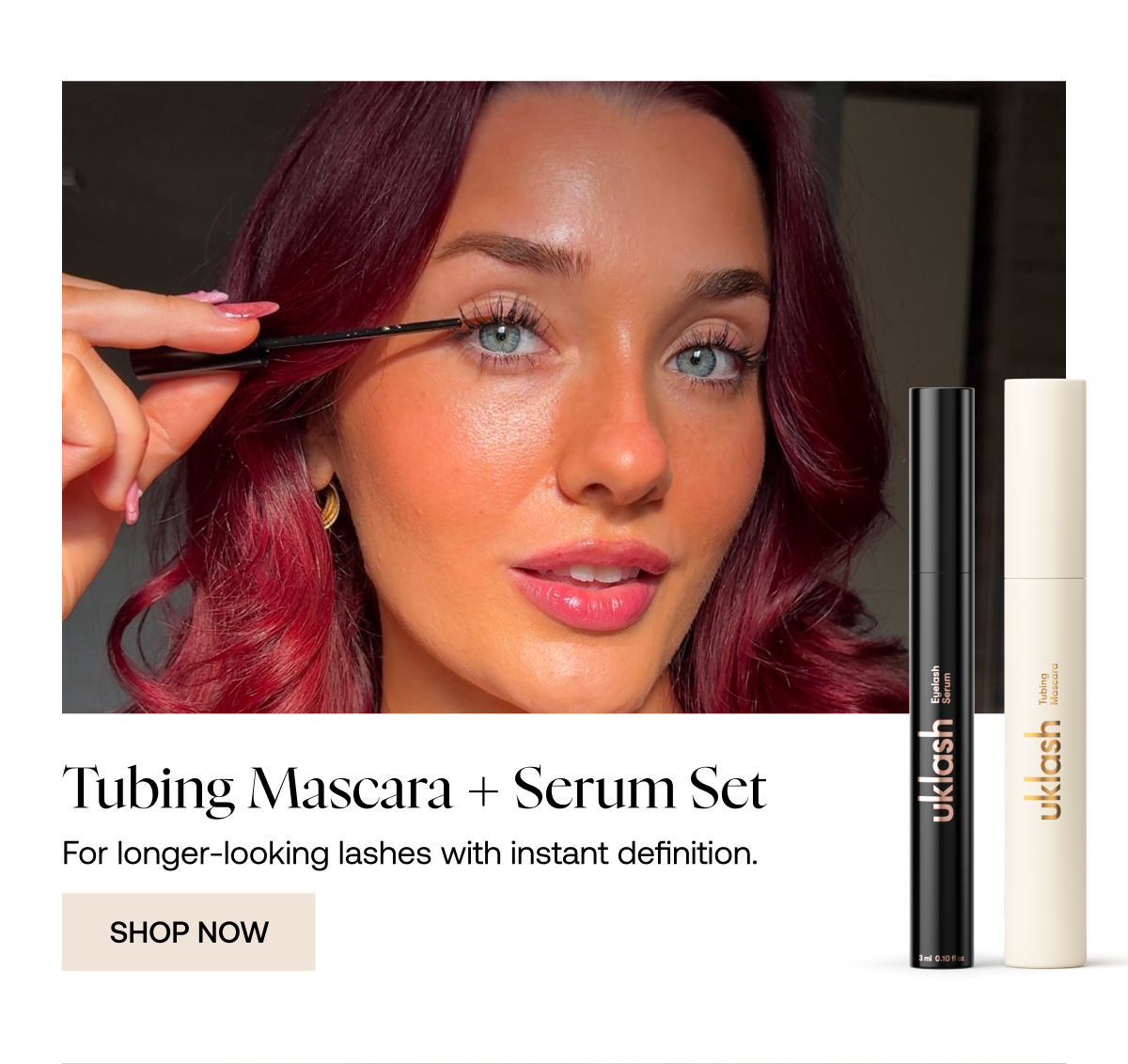 Lash Growth Serum + Tubing Mascara Set