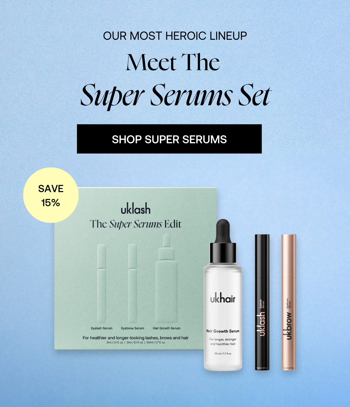 Meet The  Super Serums Set