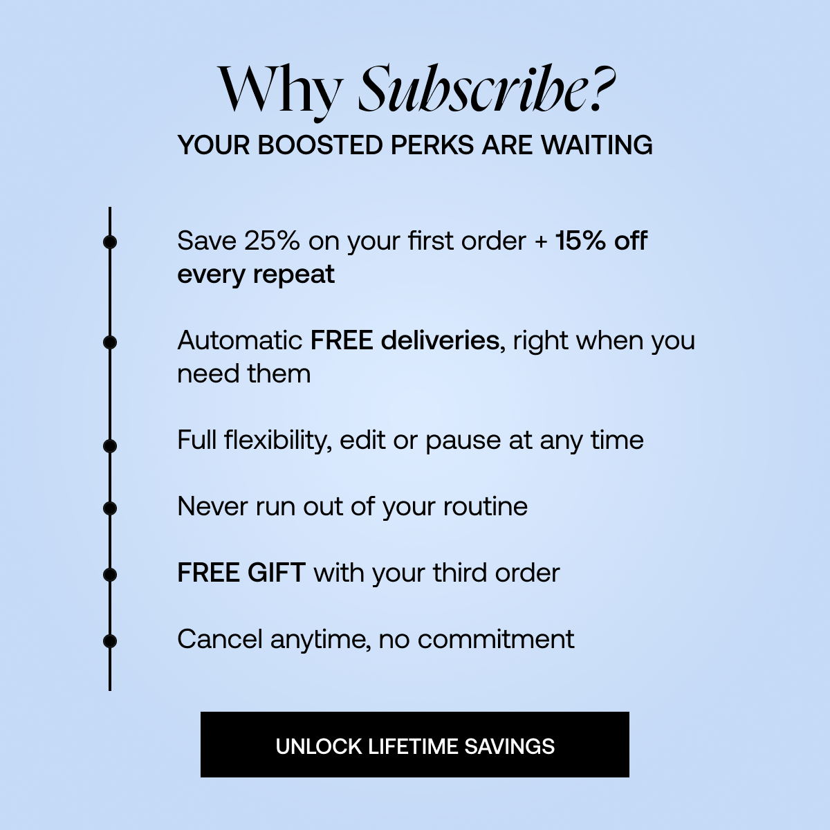 Why subscribe 