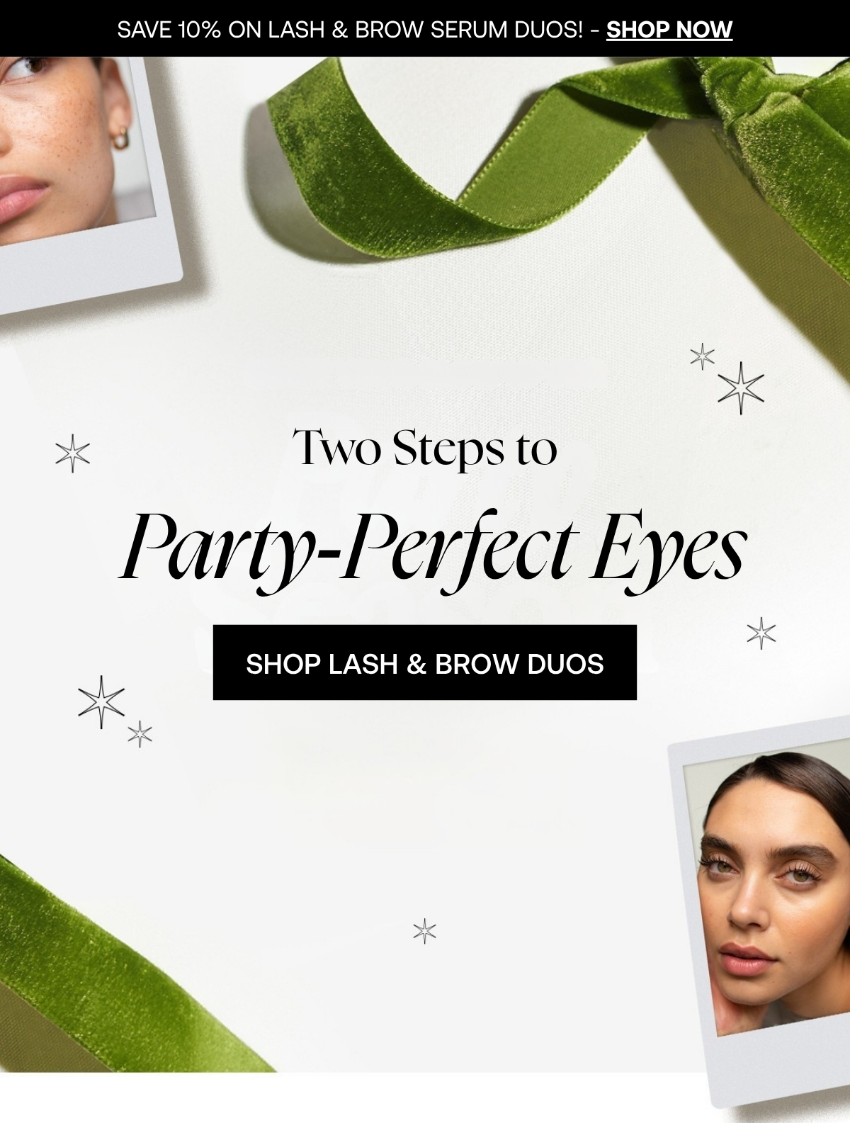 Two Steps to Party-Perfect Eyes - 10% off