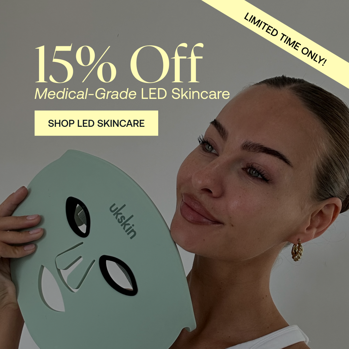 15% off Medical-Grade LED Skincare