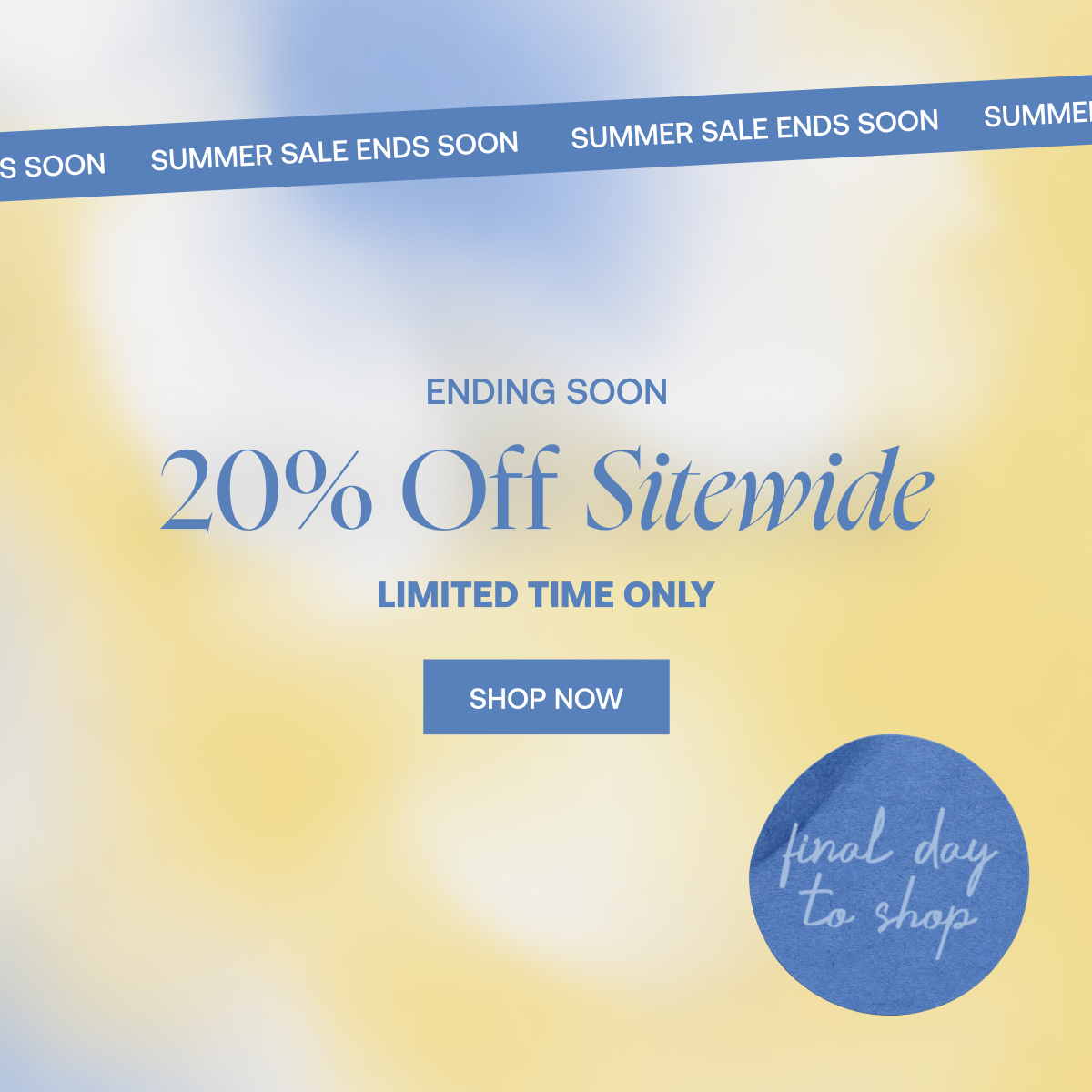 20% off sitewide
