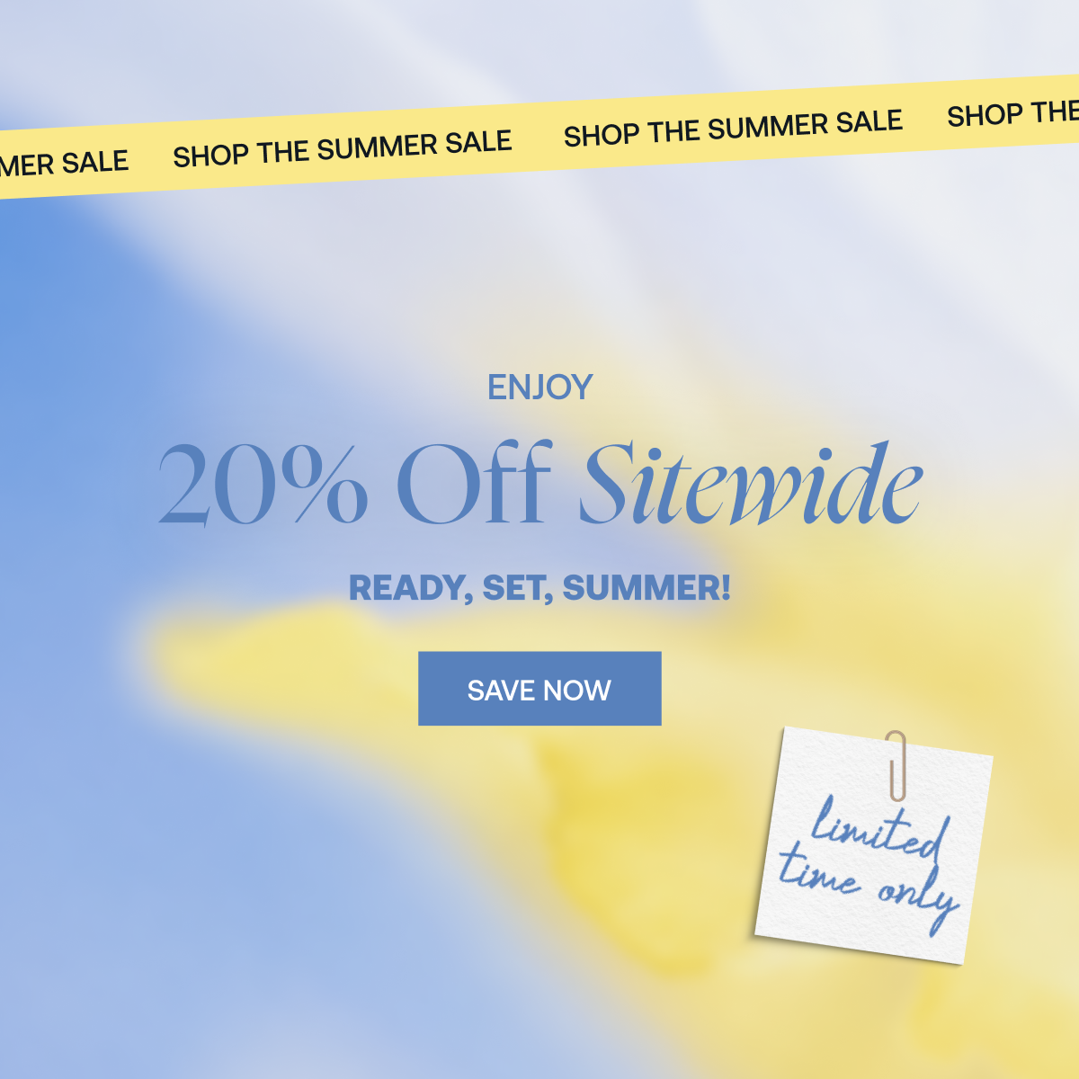 20% off sitewide