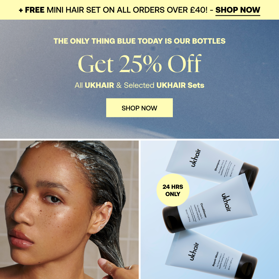 24hrs only: 25% off UKHAIR