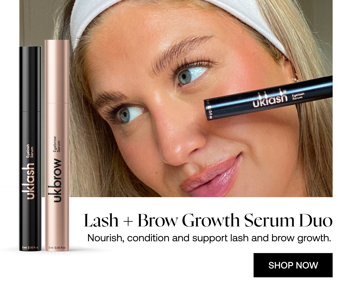 Lash Growth Serum + Eyebrow Growth Serum Set