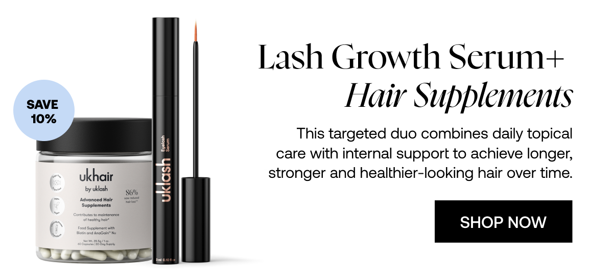 Lash Growth Serum + Advanced Hair Supplements