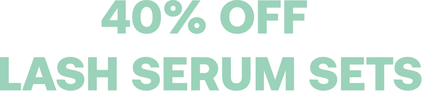 40% Off Lash Serum sets