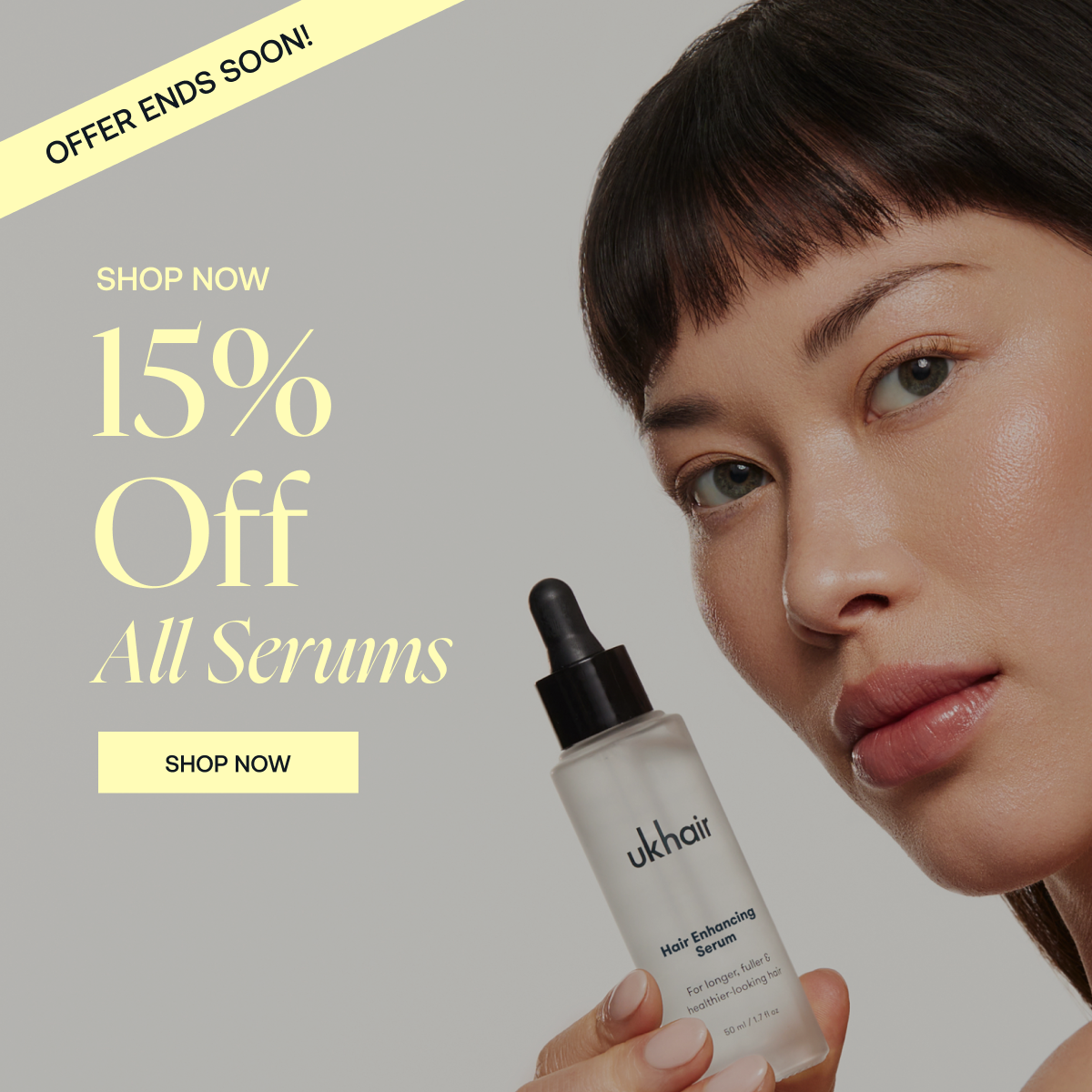15% off super serums 