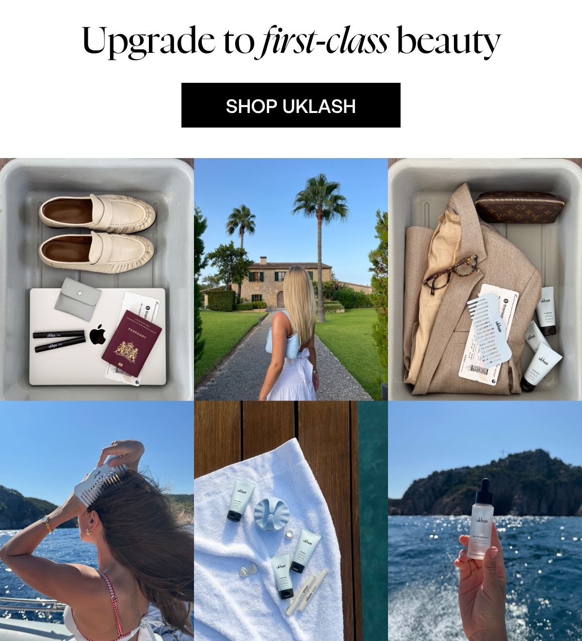 Upgrade to first‑class beauty