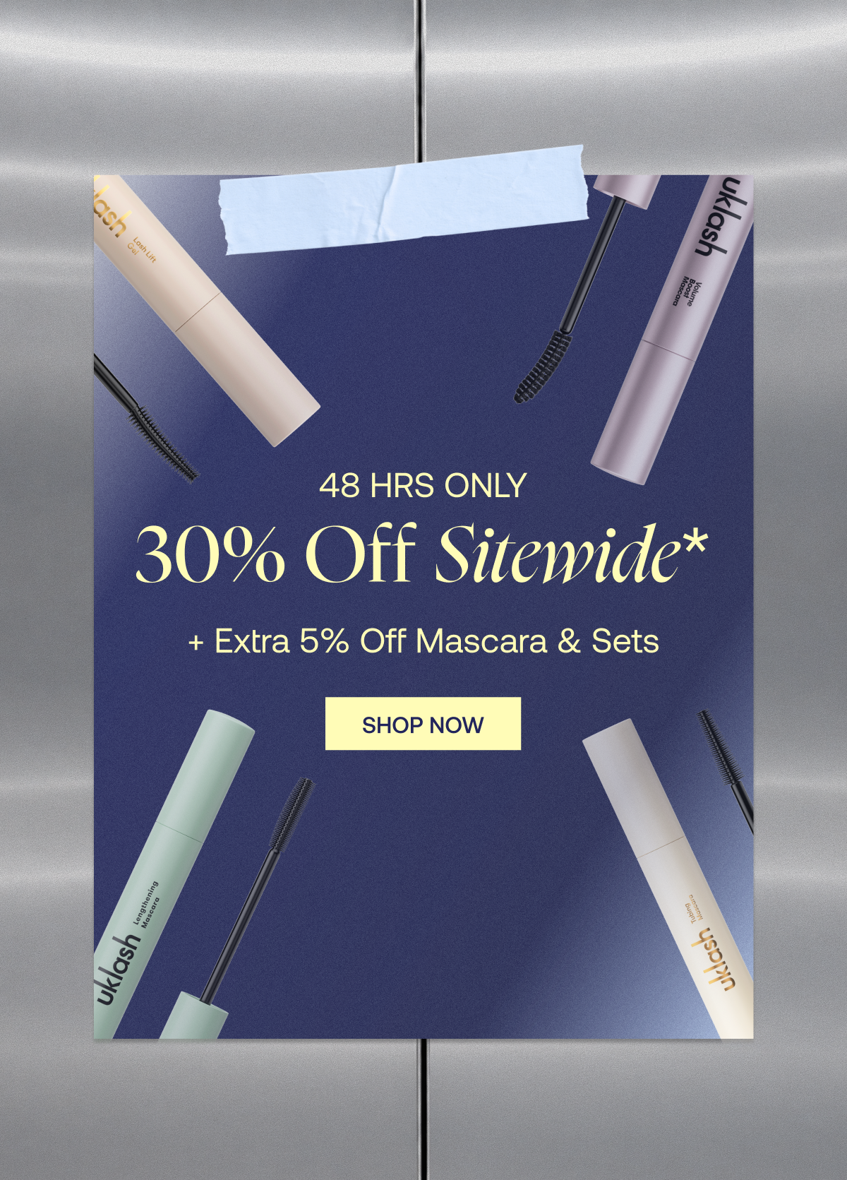 30% off Site wide + 5% Mascara