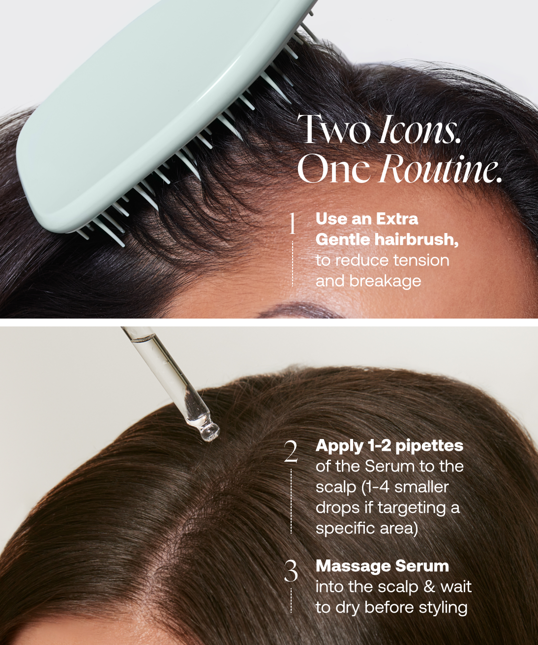 Two Icons One Routine 