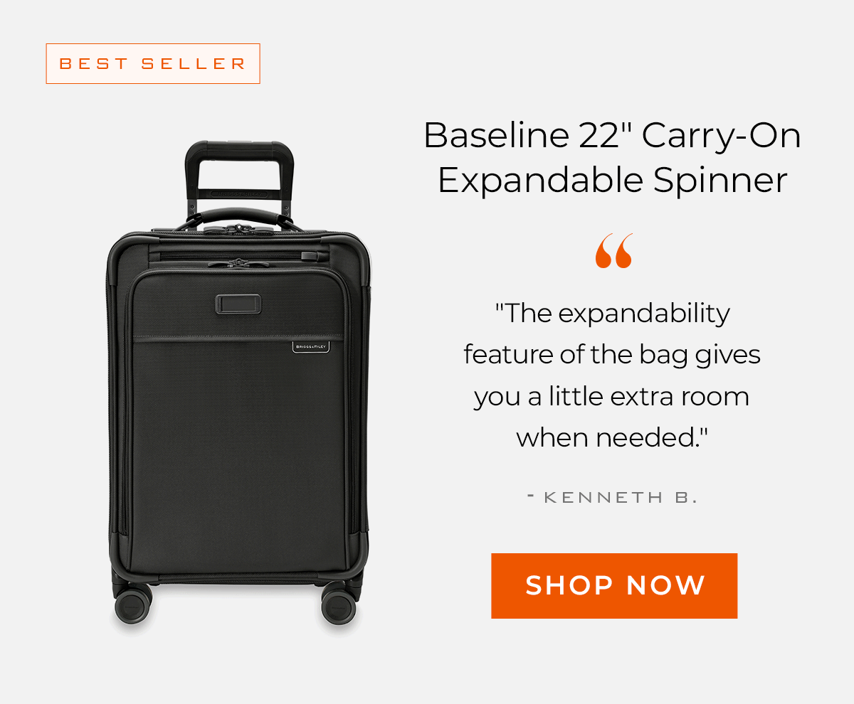 Shop the Baseline Essential 22" Carry-On Expandable Spinner