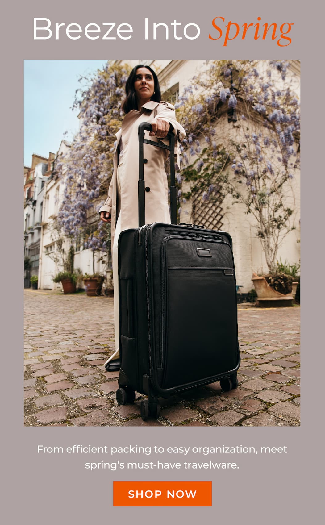 Breeze into spring with these must-have travel essentials