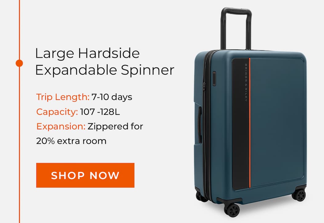 Shop the ZDX Large Hardside Expandable Spinner